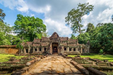 Antik Preah Khan Tapınağı, Angkor Thom, Siem Reap, Kamboçya.