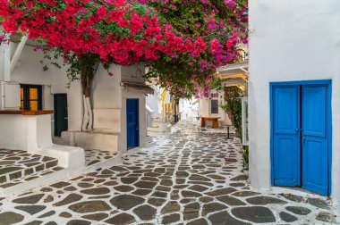 Mykonos Town Chora, Yunanistan 'daki Mykonos Adası Cyclades
