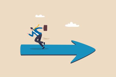 Yanlış yönlendirme hataya yol açar, liderlik kararı farklılık ya da zıt olma kararı, yanlış yönlendirme ya da yanlış kavram edinme, kafası karışmış iş adamı yanlış yönde hareket etme eğilimi oku.