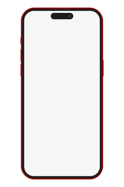 Slovakia Bratislava April 2022 Concept New Iphone Pro Max Red — Stock Photo, Image