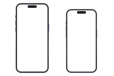 Slovakya, Budapeşte, 12 Eylül 2023: Yeni iPhone 15 Pro Max ve iPhone 15 Pro, 12 Eylül 'de yeni Mavi Titanyum renginde sunuldu. Yeni iPhone 2023 'ün maketi.
