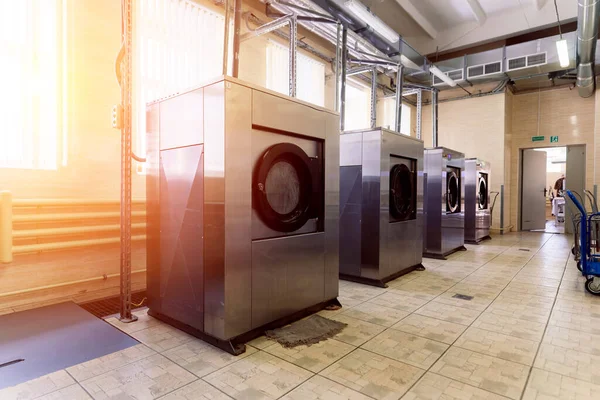 Industrial Washing Public Shop Business Laundry — Stock Photo, Image