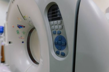 PET CT, manyetik rezonans veya tomografi kanser tarayıcısı bir hastane veya klinikte