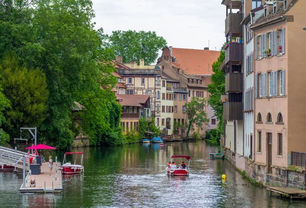 Impresión Idílica Estrasburgo Una Ciudad Región Alsacia Francia — Foto de Stock