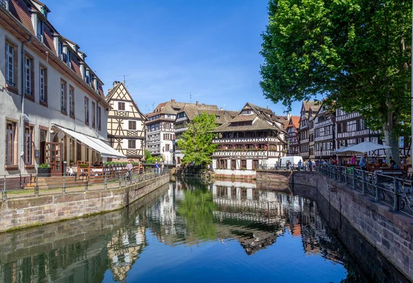 Idilliaca Impressione Sul Lungomare Strasburgo Una Città Della Regione Dell — Foto Stock