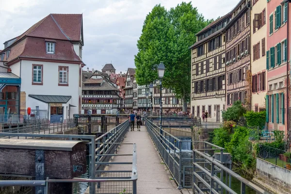 Impresión Idílica Estrasburgo Una Ciudad Región Alsacia Francia — Foto de Stock