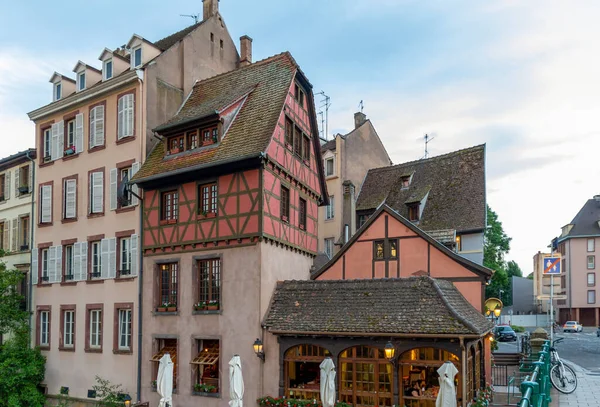 Impresión Idílica Estrasburgo Una Ciudad Región Alsacia Francia — Foto de Stock