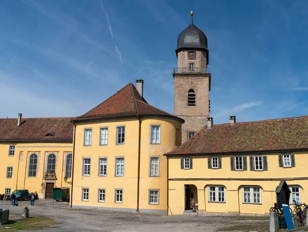 德国巴登 吴尔腾堡Schwaebisch Hall区Schrozberg附近的谷仓城堡 — 图库照片