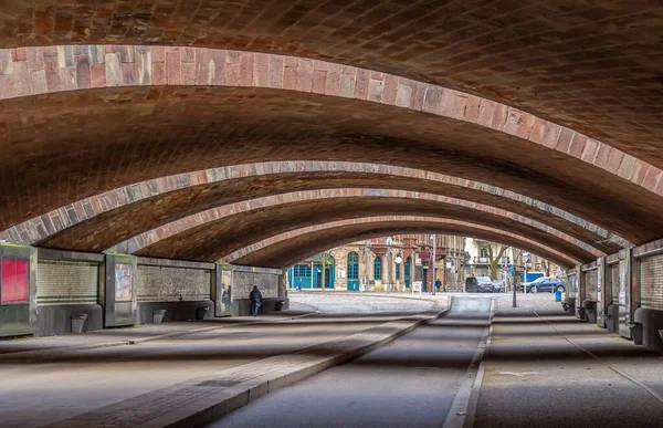 Underpass Metz Ville Station Railway Station Metz France — Stock Photo, Image