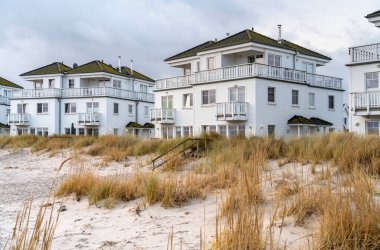 scenery around Olpenitz, a part of the town Kappeln in Schleswig-Holstein, Germany, at the mouth of the Schlei firth to the Baltic Sea. clipart