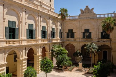 Courtyard of the Grand Master's Palace - Valletta, Malta