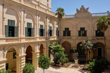 Courtyard of the Grand Master's Palace - Valletta, Malta