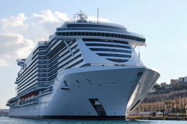 stock image MSC Seaview in the Grand Harbour - Valletta, Malta