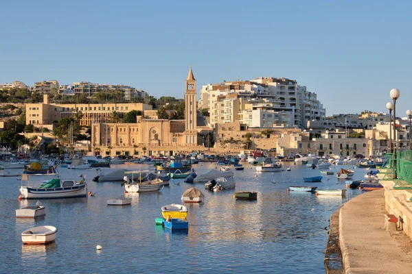 Natural Harbour Zonqor Point Thomas Bay Marsaskala Malta — Stock Photo, Image