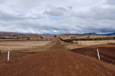 Pollards Road connects the Mansfield-Woods Point Road and the Mt Buller Road - Mansfield, Victoria, Australia clipart