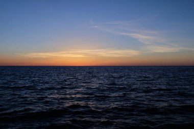 Gün batımından sonra güzel renkler - Broome, WA, Avustralya