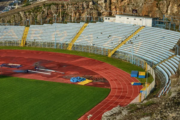 City Rijeka Croatia Jan 2023 View Unique Stadium Football Club — Stok fotoğraf