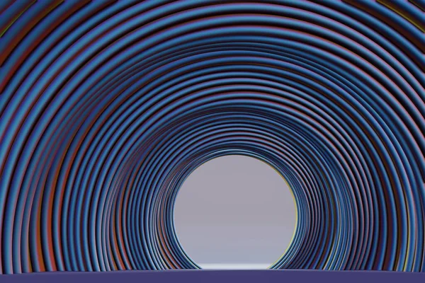 Abstract Scene Background Product Presentation Mock Geometric Shiny Swirl Background — 图库照片