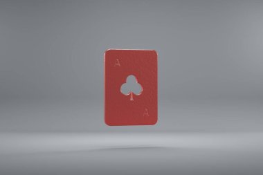 Gri arkaplandaki güzel SSS kırmızı sembolleri. 3D tasvir. Tasarım için arkaplan deseni.