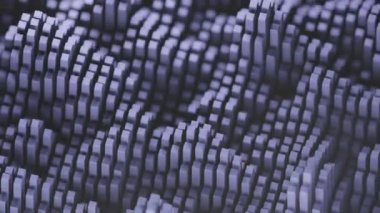 Bu video, bir engelleme ağının mimarisinin temiz, geometrik tasarımını gösteriyor. Görsel sunum, engelleme zinciri teknolojisinin hassasiyetini ve birbirine bağlılığını vurgular..