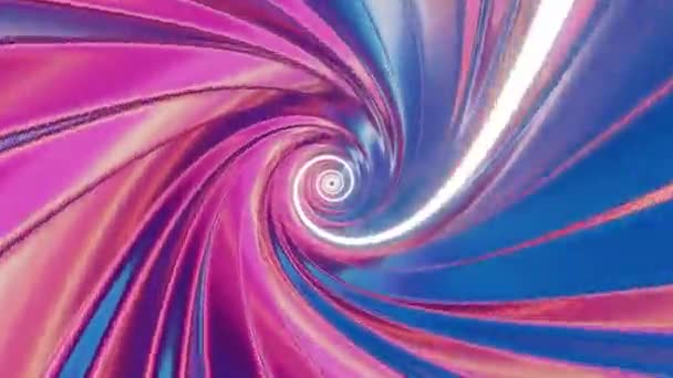 Uno Sfondo Rotazione Con Colori Sorprendenti Creando Esperienza Visiva Ipnotizzante — Video Stock