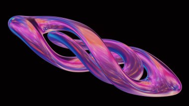 An abstract swirl object, artistically twisting, creating a mesmerizing, fluid visual.	