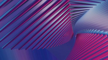 Beautiful abstract colorful swirl background with shiny, dynamic starburst rings, in a 3D rendered loop video for design.	