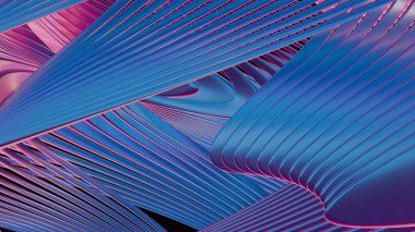 Holografik renklerin muhteşem 3 boyutlu arka planı büyüleyici ve geleceksel bir görsel sunuyor..