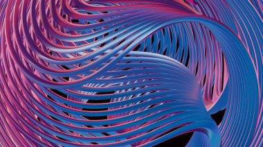 Holografik renklerin muhteşem 3 boyutlu arka planı büyüleyici ve geleceksel bir görsel sunuyor..