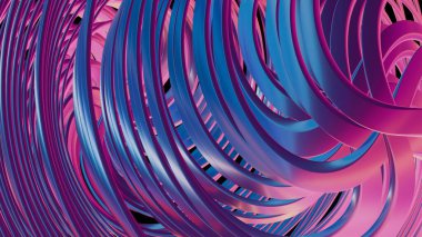 Holografik renklerin muhteşem 3 boyutlu arka planı büyüleyici ve geleceksel bir görsel sunuyor..