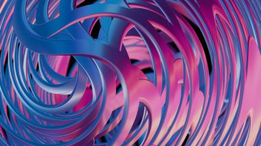 Holografik renklerin muhteşem 3 boyutlu arka planı büyüleyici ve geleceksel bir görsel sunuyor..