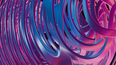 Holografik renklerin muhteşem 3 boyutlu arka planı büyüleyici ve geleceksel bir görsel sunuyor..