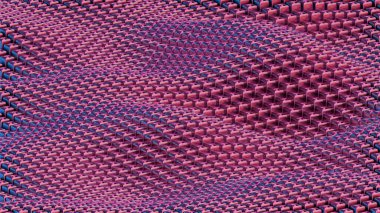 Görsel olarak rahatlatıcı ve sürekli bir deneyim için rahatlatıcı renkler içeren üç boyutlu dalgalı bir arkaplan.