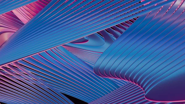 Holografik renklerin muhteşem 3 boyutlu arka planı büyüleyici ve geleceksel bir görsel sunuyor..