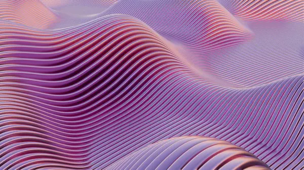 Etkili dinamik dalgalar, görsel olarak ritmik ve uyumlu bir kompozisyon oluşturur.