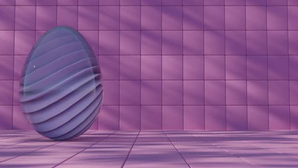 Яскраві Динамічні Геометричні Фігури Освітлені Неоновими Кольорами Створюють Живі Енергійні — стокове відео
