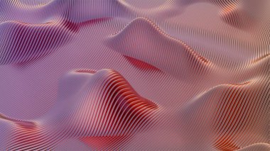 Yaratıcı girişimler için tasarlanmış, yenilikçi projeler ve görsel hikaye anlatımları için dinamik ve akışkan bir tuval sunan üç boyutlu bir arka plan..