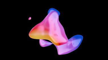 Renkli Uçurum: Boşluktaki Dijital İpek Dansı