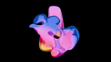 Renkli Uçurum: Boşluktaki Dijital İpek Dansı