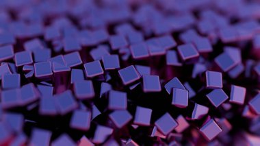 Desenli Alan: Mor Geometri Çalışması