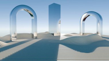 Donmuş Hareket: Saf Kemerler ve Dalgalı Kum Sahada