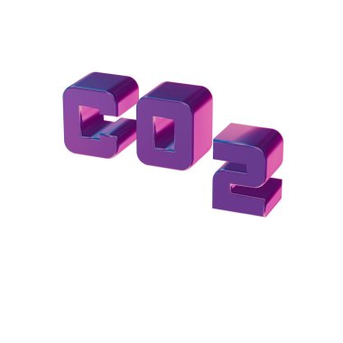 Güzel soyut çizimler Mavi CO2 sembol simgeleri