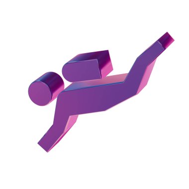 Güzel soyut çizimler Mavi Scuba Dalış sembolleri