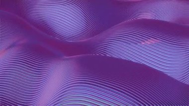Violet Rhythms: Bir Çizgi ve Işık Senfonisi