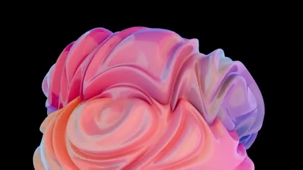 Geometria Kwitnienia Petalled Array Pastel — Wideo stockowe