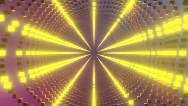 Tunelul Cuantic Călătorie Prin Simetrie Moleculară — Videoclip de stoc