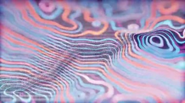 Dijital Dalgalar: Pixelated Ribbons 'ın Hipnotik Akışı