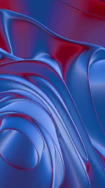 Сапфірові Свічки Мезонічна Суміш Блакитних Малинових Хвиль — стокове відео