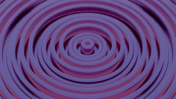Cosmos Infinit Călătorie Spiralată Prin Straturi Lavandă — Videoclip de stoc