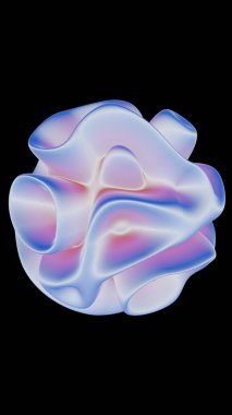 A 3D holographic background designed for creative projects, featuring a looped video with a futuristic and visually engaging aesthetic, ideal for captivating designs.	